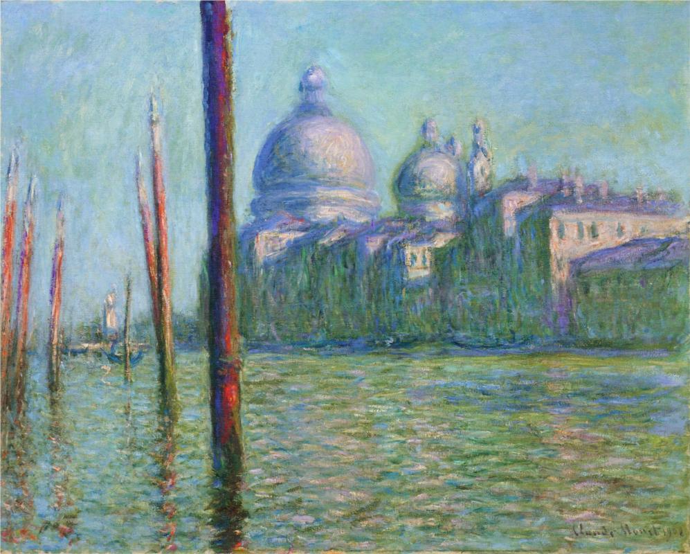 The Grand Canal - Claude Monet Paintings